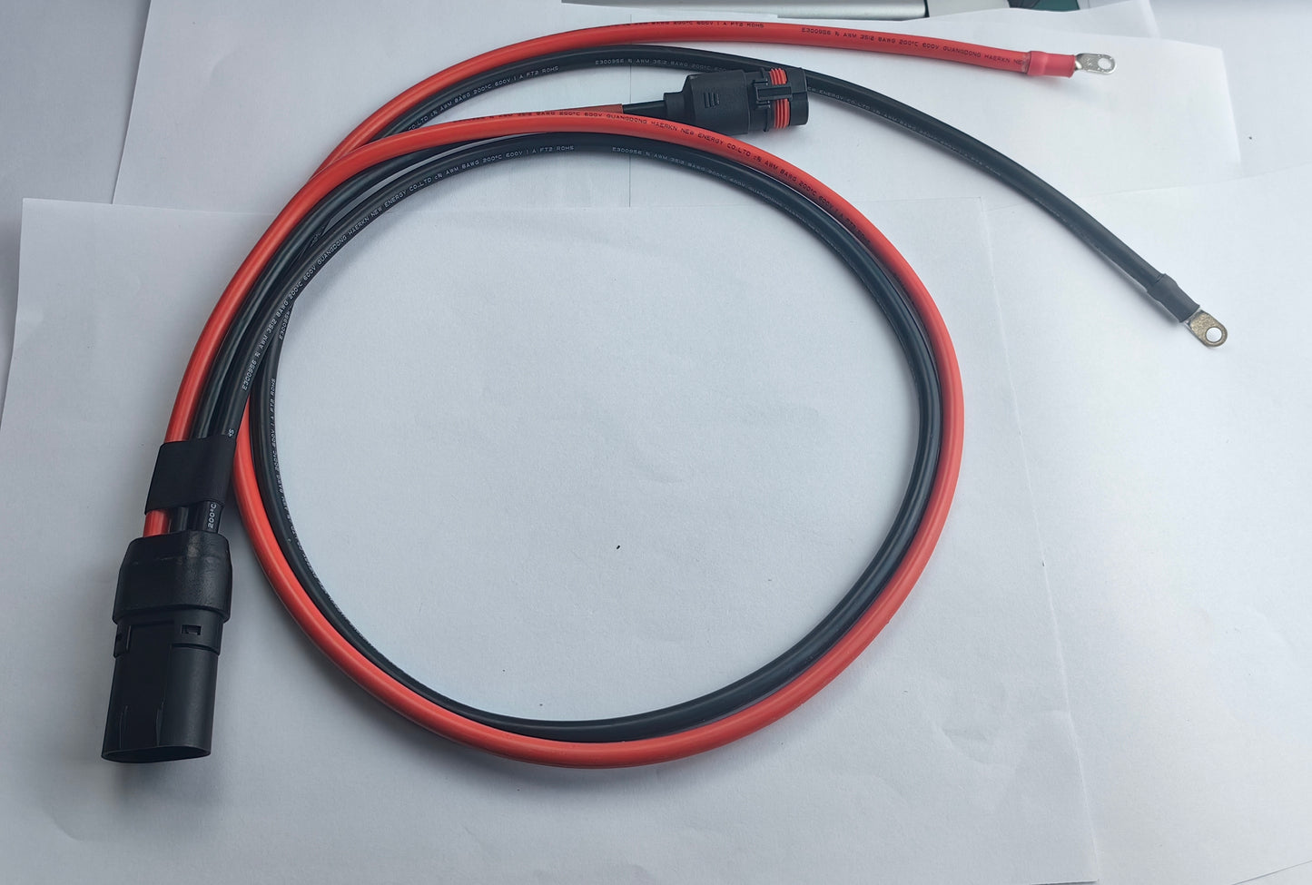 Spray power supply line J70