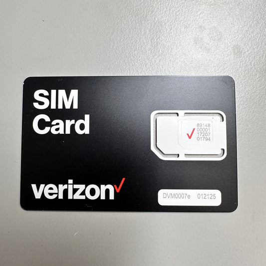Verizon Tri-Cut SIM Card